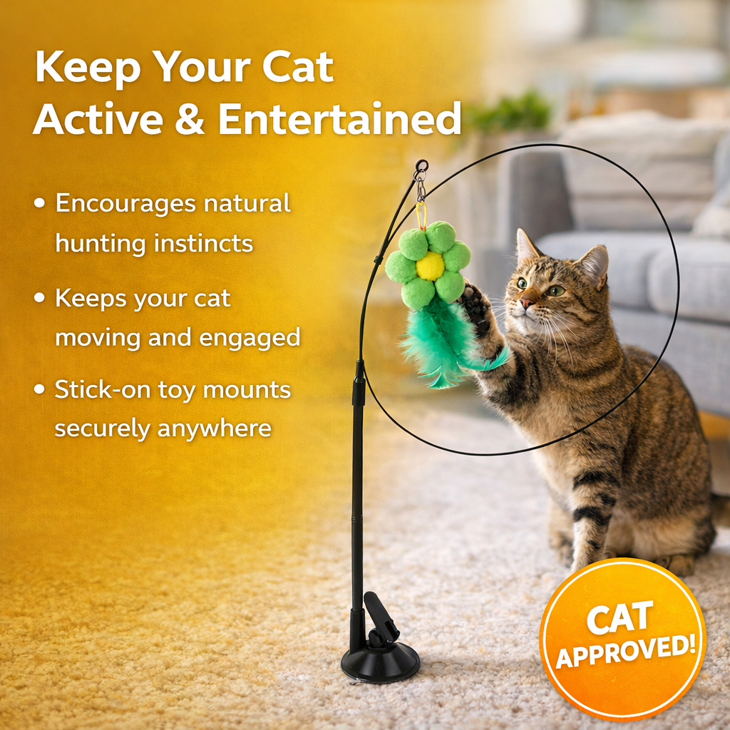 Paw Central Interactive Cat Teasing Toy