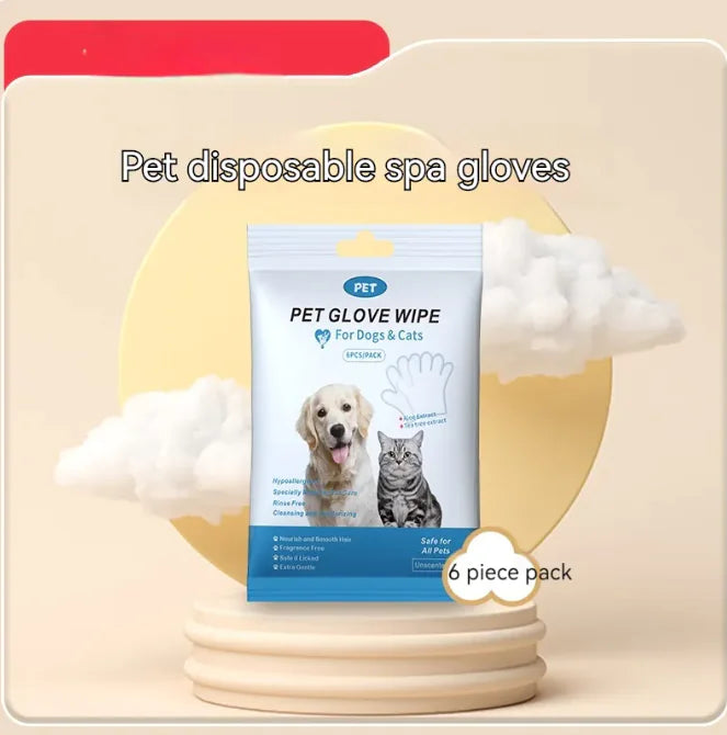 Paw Central Pet Cleaning Gloves &amp; Wipes