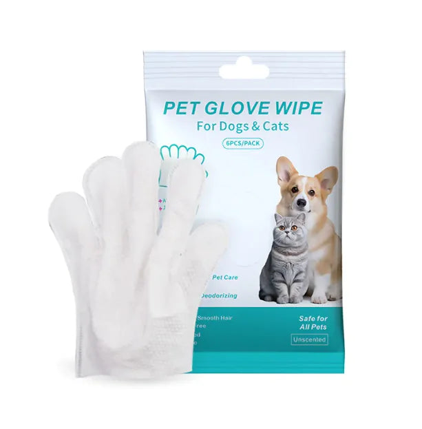 Paw Central Pet Cleaning Gloves &amp; Wipes