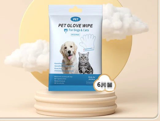 Paw Central Pet Cleaning Gloves &amp; Wipes